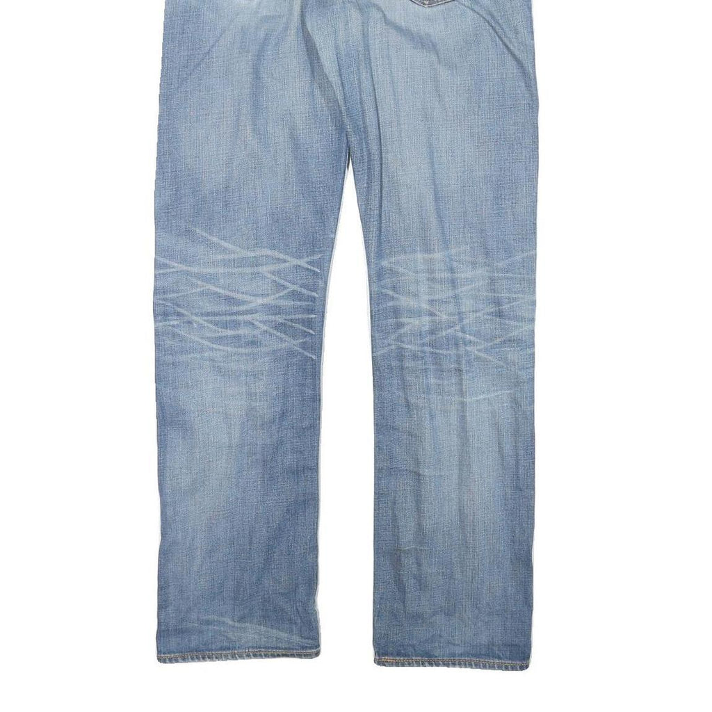 LEVI'S Mens Jeans Blue Regular Straight Denim Light W31 L31 Classic Zip