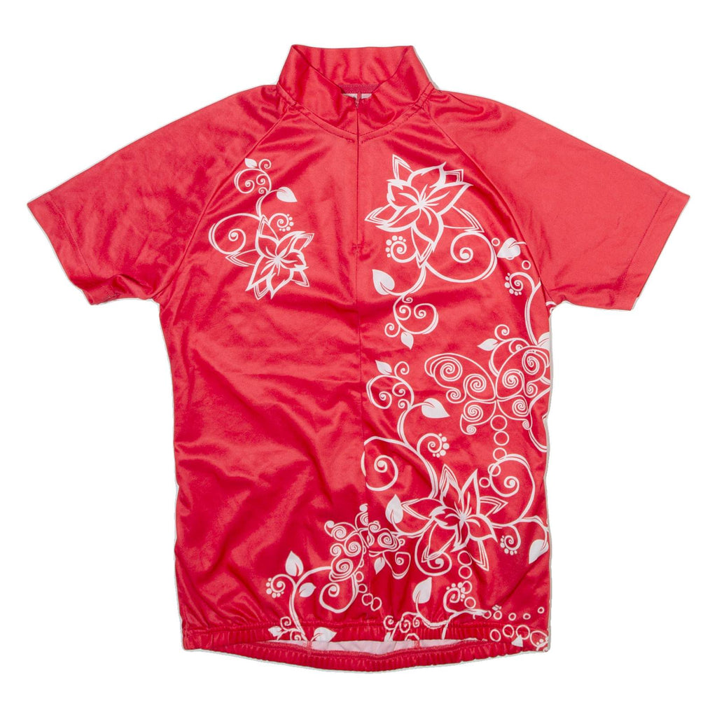 CRANE Womens Jersey Red 1/4 Zip S