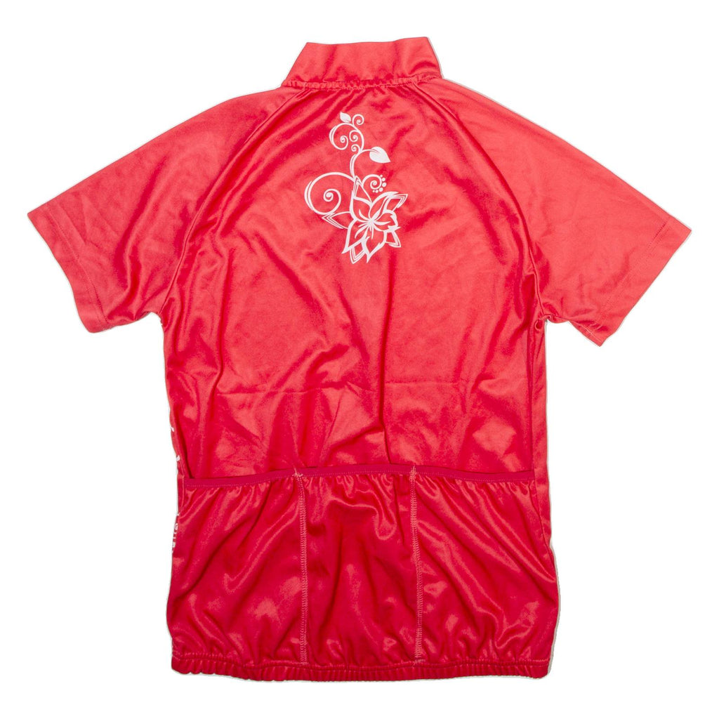 CRANE Womens Jersey Red 1/4 Zip S