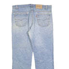 LEVI'S Mens Loose Blue Denim Light W38 L30 Zip Casual Cotton Blend Jeans