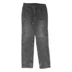 LEVI'S Mens Regular Fit Straight Denim Dark Grey W30 L32 Classic Cotton Zip