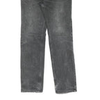 LEVI'S Mens Regular Fit Straight Denim Dark Grey W30 L32 Classic Cotton Zip