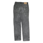 LEVI'S Mens Regular Fit Straight Denim Dark Grey W30 L32 Classic Cotton Zip