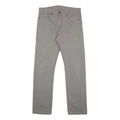 LEVI'S 513 Mens Slim Grey Denim W31 L32 Cotton Blend Zip Jeans