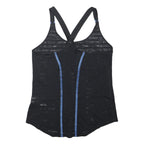 UNDER ARMOUR Womens Black Sports Vest Sleeveless Crew Neck XS Activewear Gym