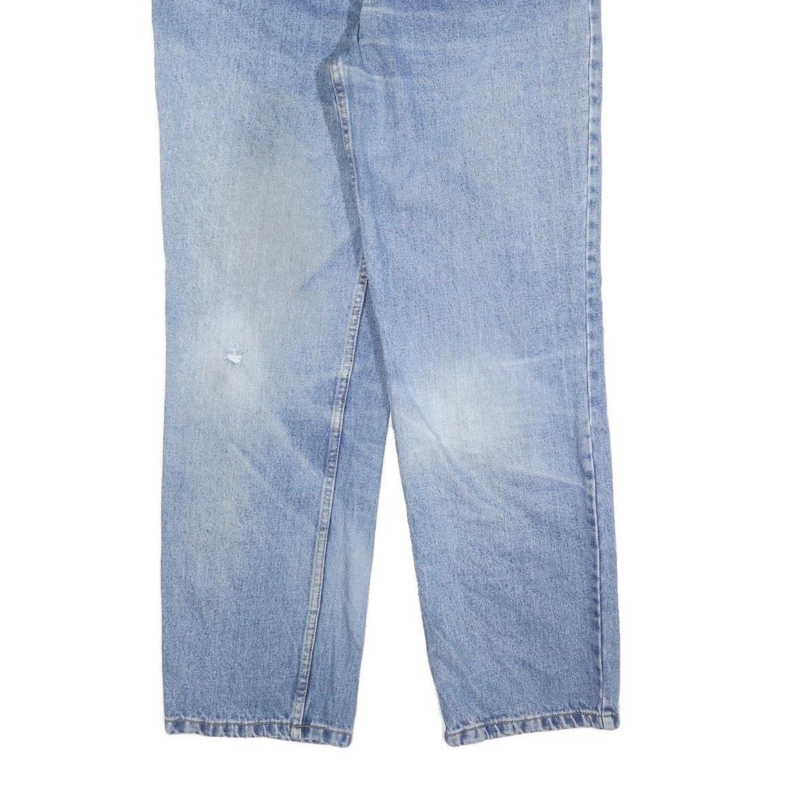 DICKIES Mens Jeans Blue Regular Straight Denim Light W38 L32 Classic Fit