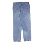 DICKIES Mens Jeans Blue Regular Straight Denim Light W38 L32 Classic Fit