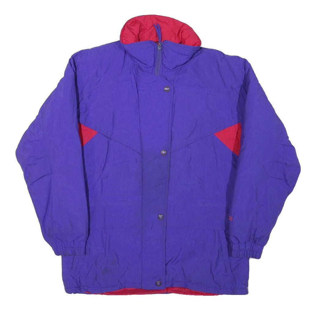 SUNICE Mens Purple & Red Outdoor Jacket M Polyester Blend Zip Warm Casual