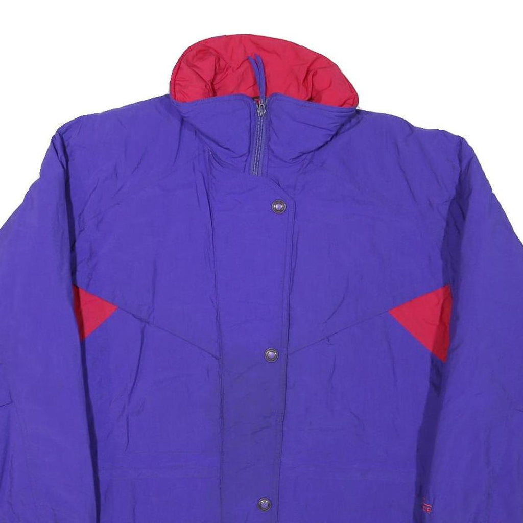SUNICE Mens Purple & Red Outdoor Jacket M Polyester Blend Zip Warm Casual