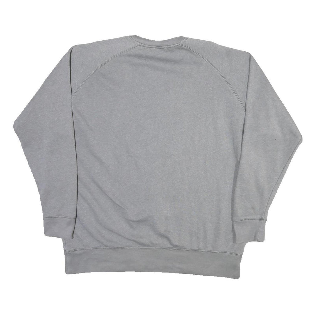 CHAMPION Mens Grey Iowa Hawkeyes Crew Neck L Sweatshirt Cotton Blend Casual