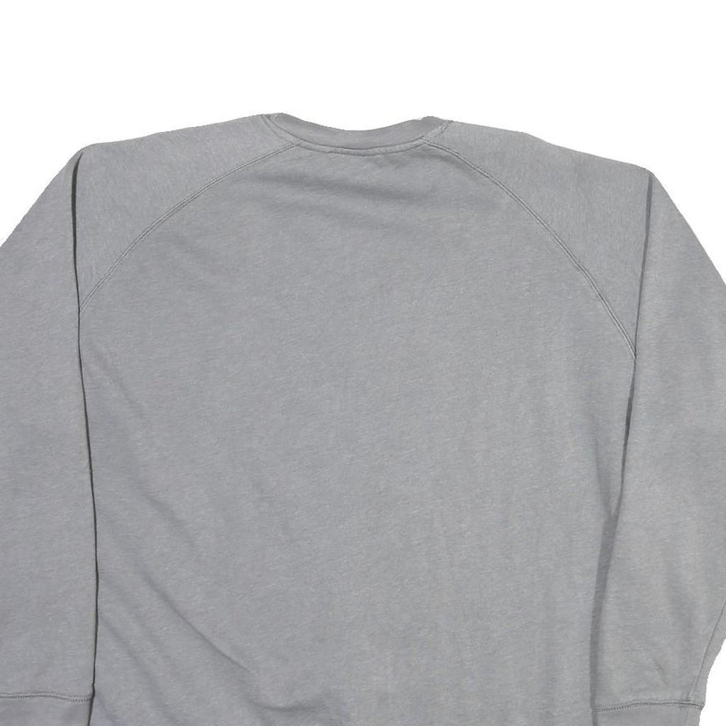 CHAMPION Mens Grey Iowa Hawkeyes Crew Neck L Sweatshirt Cotton Blend Casual