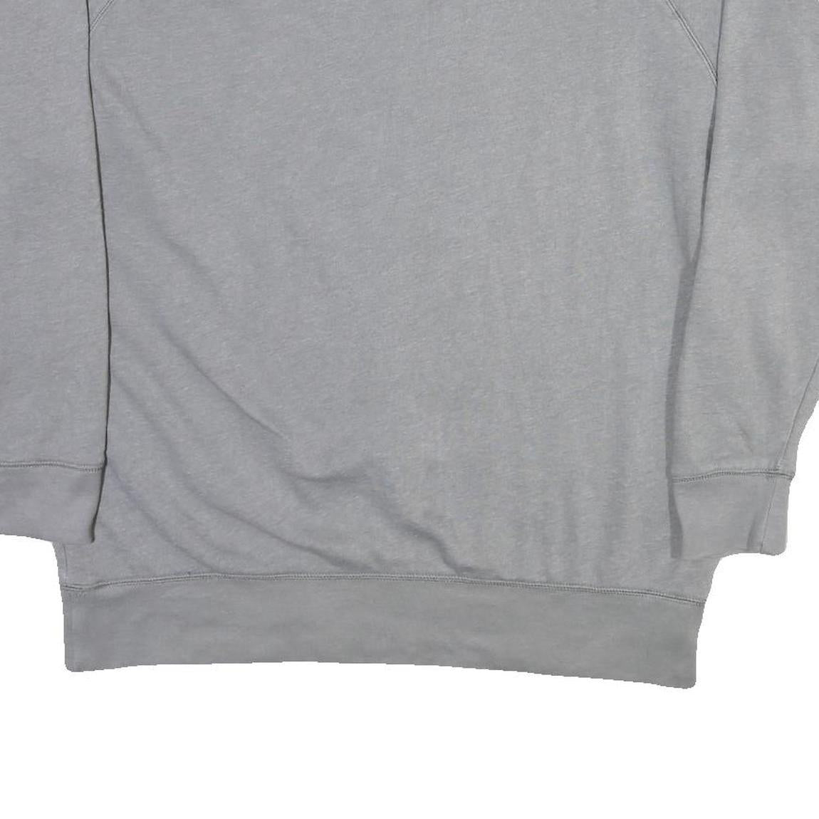 CHAMPION Mens Grey Iowa Hawkeyes Crew Neck L Sweatshirt Cotton Blend Casual