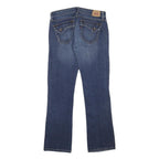LEVI'S 524 Too Superlow Womens Jeans Blue Regular Straight Denim Medium W30 L31