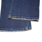LEVI'S 524 Too Superlow Womens Jeans Blue Regular Straight Denim Medium W30 L31