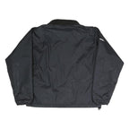 COLUMBIA Mens Black Polyester Blend Zip Jacket M Outdoor Weatherproof Casual