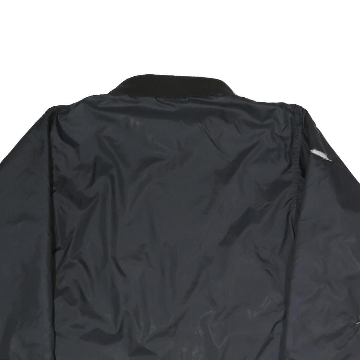 COLUMBIA Mens Black Polyester Blend Zip Jacket M Outdoor Weatherproof Casual