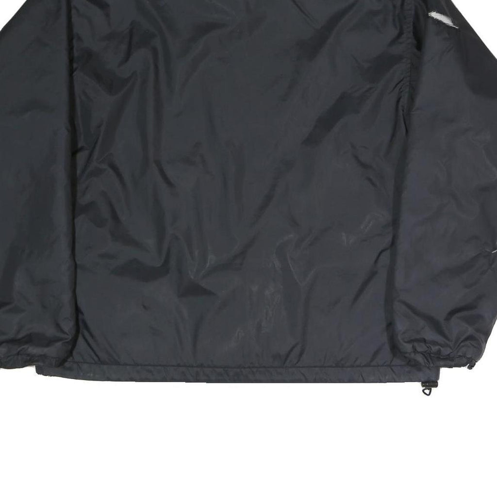 COLUMBIA Mens Black Polyester Blend Zip Jacket M Outdoor Weatherproof Casual