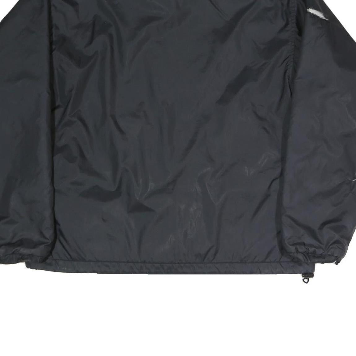 COLUMBIA Mens Black Polyester Blend Zip Jacket M Outdoor Weatherproof Casual