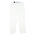 UNDER ARMOUR Womens Polyester Blend White Slim Slim Trousers W29 L30