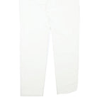 UNDER ARMOUR Womens Polyester Blend White Slim Slim Trousers W29 L30