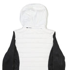 STARTER Womens White & Black Lightweight Zip Jacket M Polyester Blend Sport