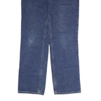 CARHARTT Mens Blue Regular Denim Jeans W32 L32 Cotton Blend Zip Pockets