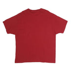 CHAMPION Mens Red Chico State Rugby Graphic T-Shirt XL Short Sleeve Crew Neck