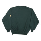 SDI Mens Green Crew Neck M Inglewood Embroidered Cotton Sweatshirt