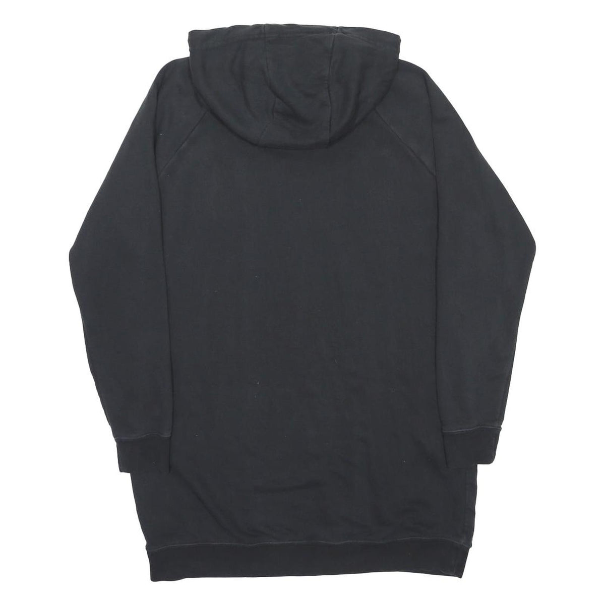 NIKE Mens Black Pullover Hoodie M Cotton Blend Comfortable Classic Casual