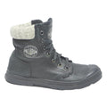 PALLADIUM Pallabrouse Womens Lace-Up Boots Black Synthetic UK 5 Sturdy Combat