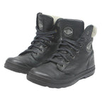 PALLADIUM Pallabrouse Womens Lace-Up Boots Black Synthetic UK 5 Sturdy Combat