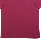 LEVI'S Womens Red T-Shirt M Short Sleeve Crew Neck Classic Cotton Casual