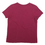 LEVI'S Womens Red T-Shirt M Short Sleeve Crew Neck Classic Cotton Casual