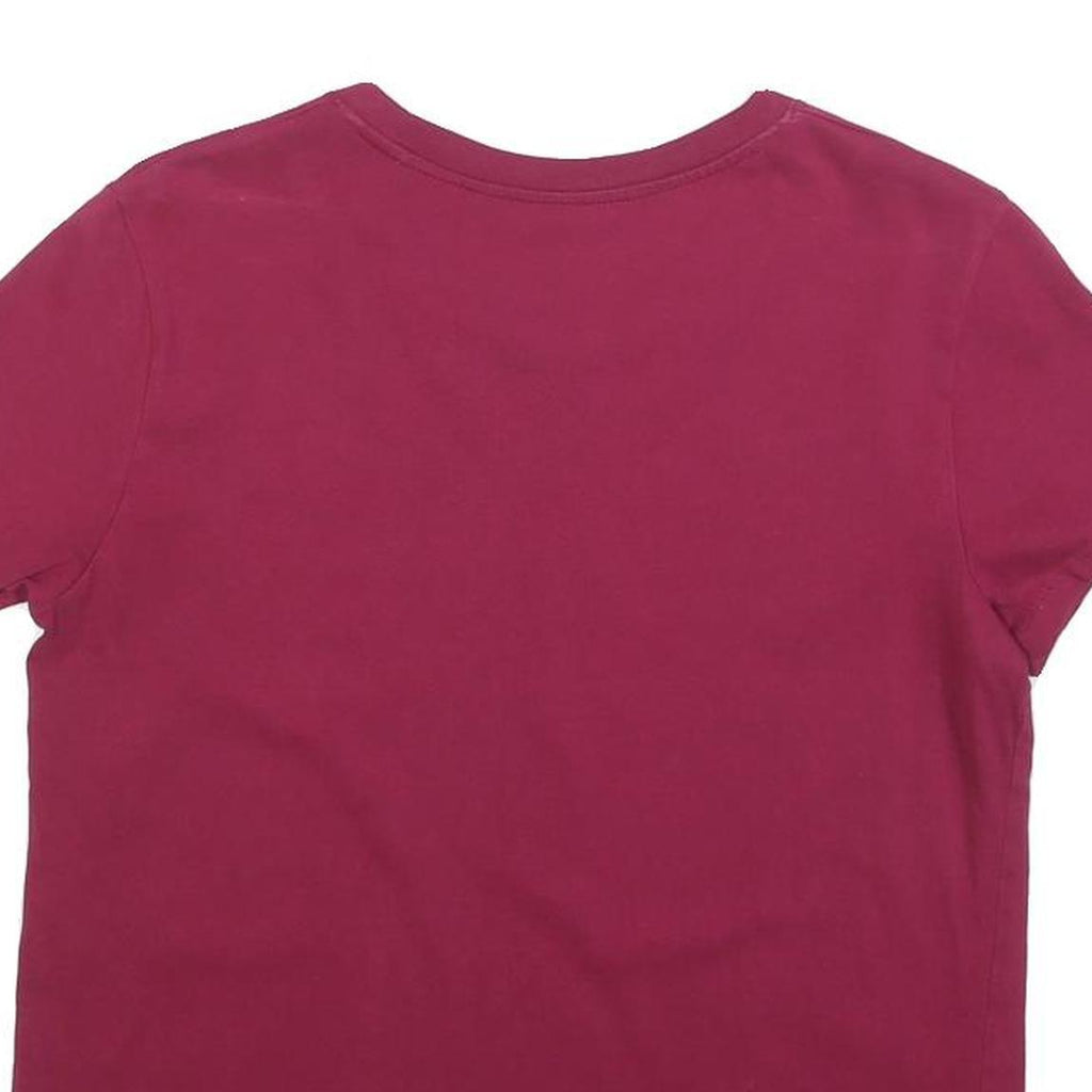 LEVI'S Womens Red T-Shirt M Short Sleeve Crew Neck Classic Cotton Casual