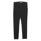 LEVI'S Slimming Skinny Womens Jeans Black Slim Skinny Denim W29 L30 Zip Closure