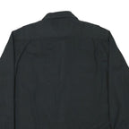 WRANGLER Mens Black Shirt L Cotton Blend Casual Button Up Long Sleeve