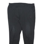 NIKE Mens Joggers Black M W34 L27 Polyester Blend Slim Tapered Comfort Sports