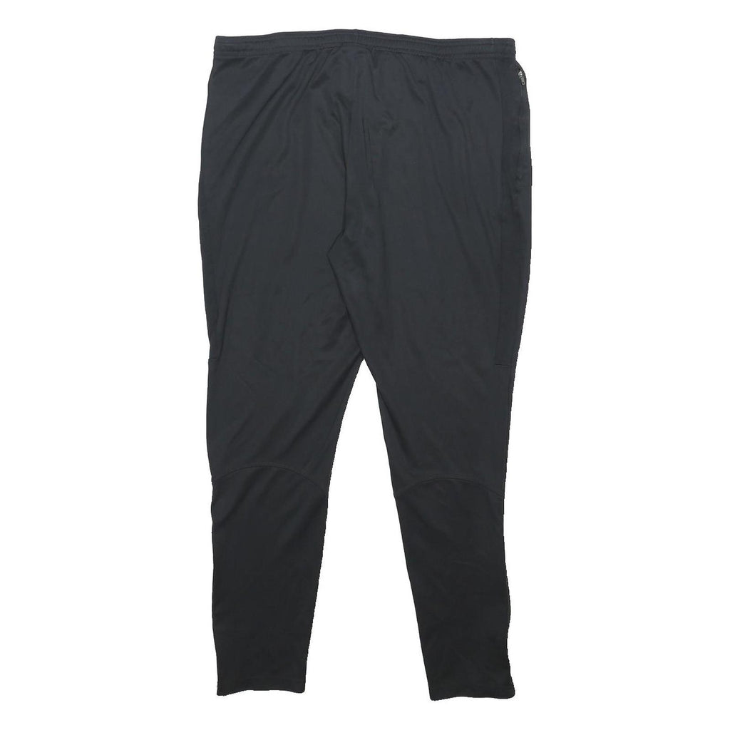 NIKE Mens Joggers Black M W34 L27 Polyester Blend Slim Tapered Comfort Sports