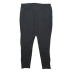 NIKE Mens Joggers Black M W34 L27 Polyester Blend Slim Tapered Comfort Sports