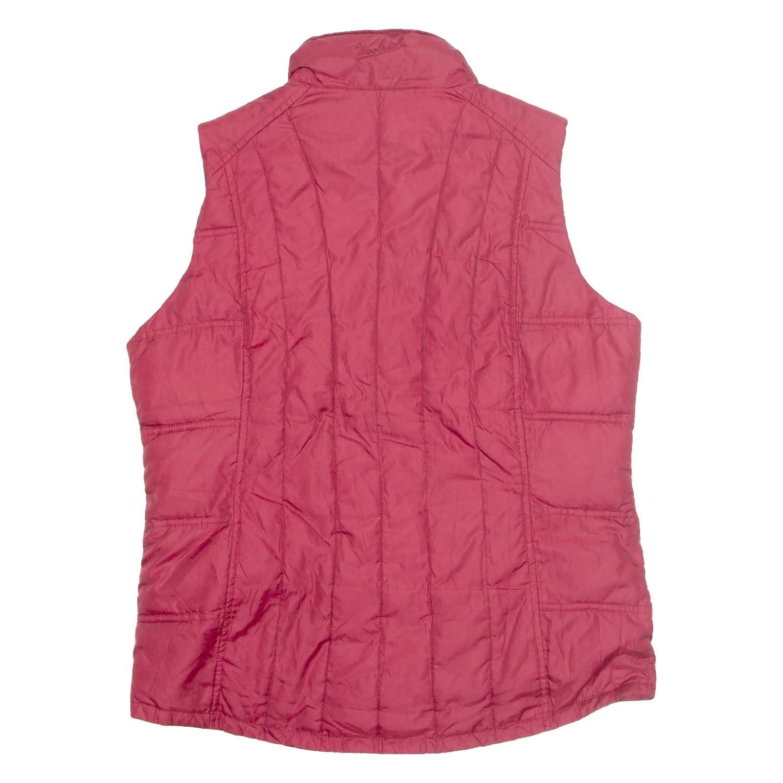 WOOLRICH Womens Quilted Gilet Red M