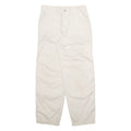 LEVI'S Womens Trousers Cream Regular Straight W25 L30