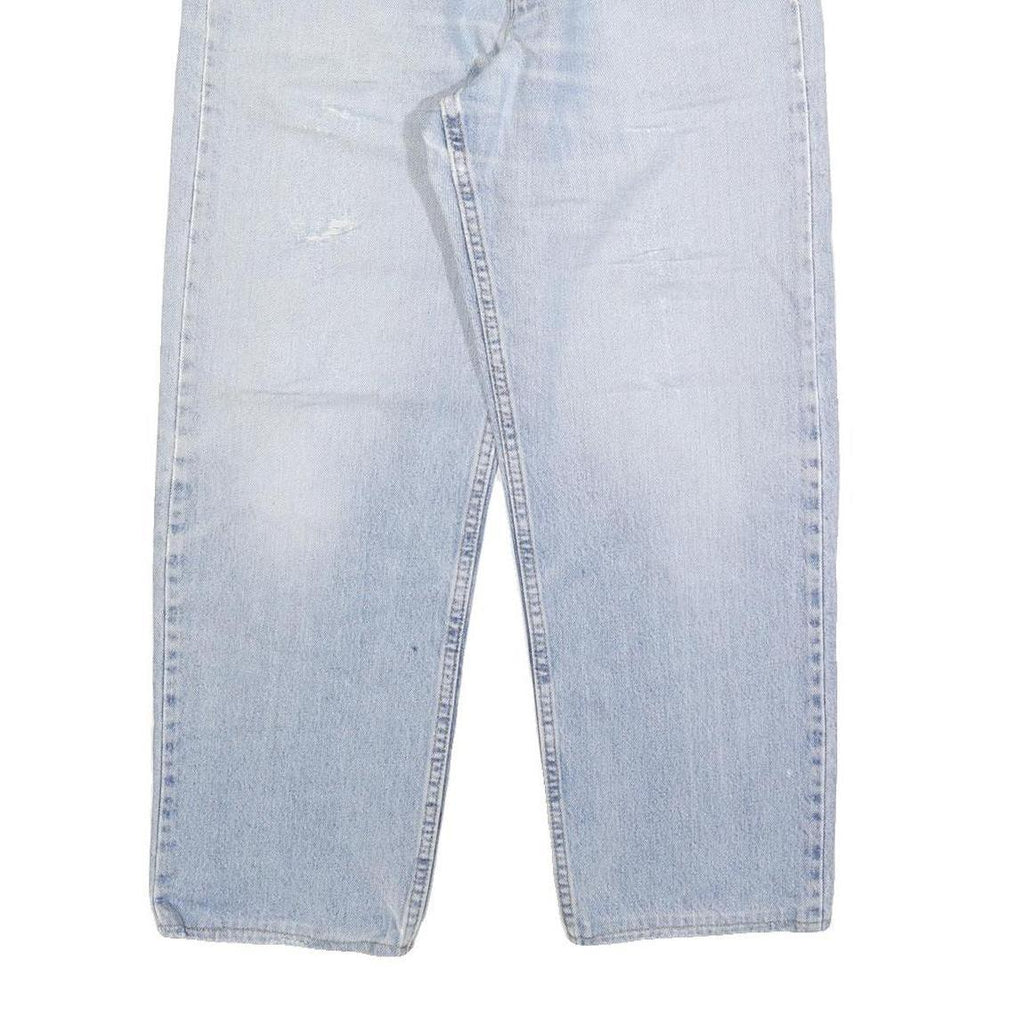 LEVI'S 550 Straight Mens Jeans Blue Relaxed Straight Denim Light W30 L26 Relaxed