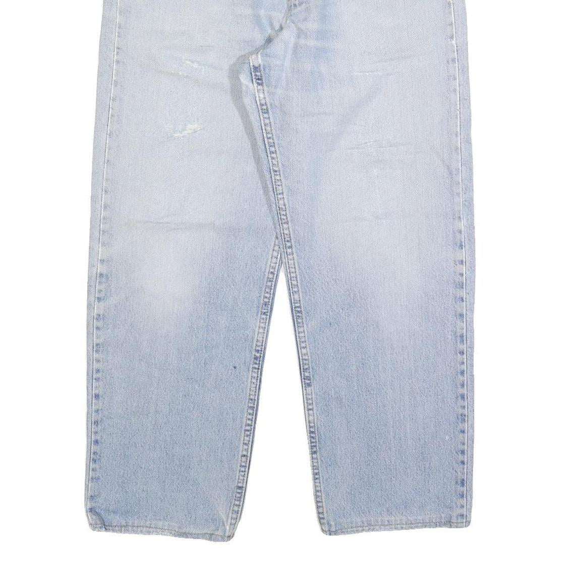 LEVI'S 550 Straight Mens Jeans Blue Relaxed Straight Denim Light W30 L26 Relaxed