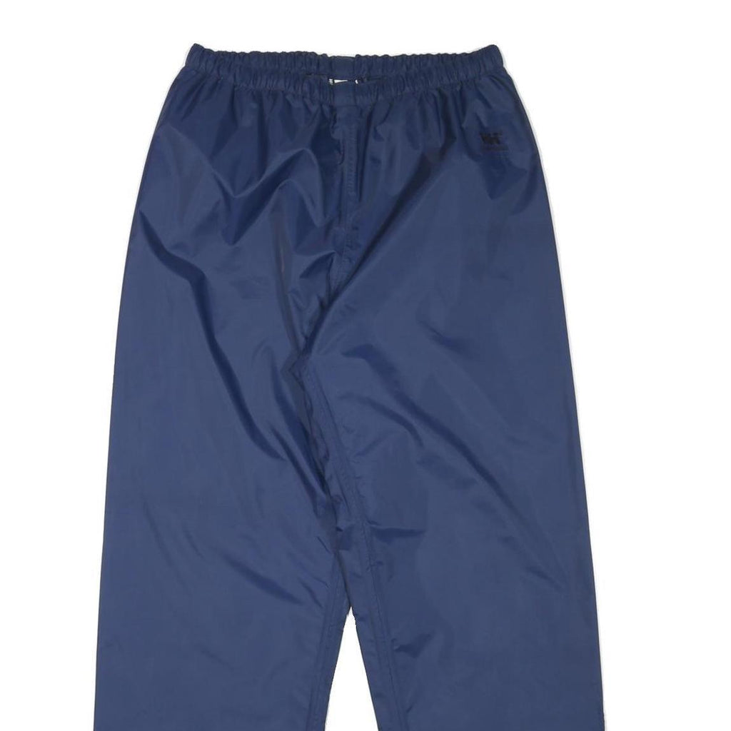 HELLY HANSEN Mens Joggers Blue M W30 L30 Lightweight Polyester Blend Relaxed Fit