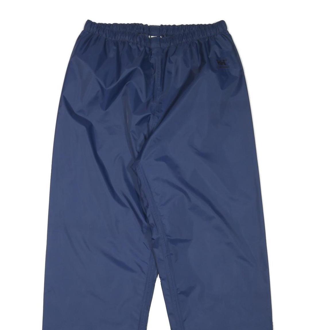 HELLY HANSEN Mens Joggers Blue M W30 L30 Lightweight Polyester Blend Relaxed Fit