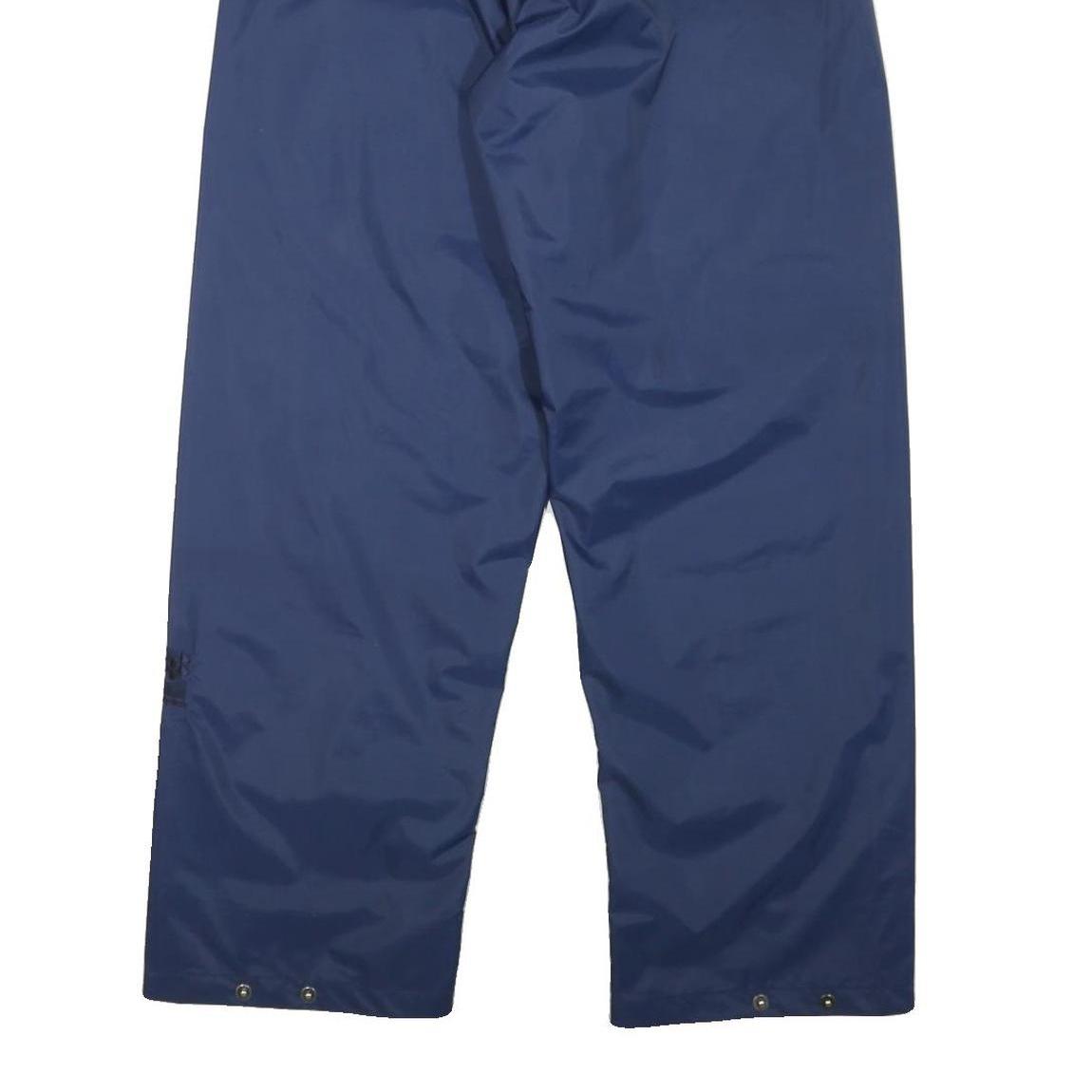 HELLY HANSEN Mens Joggers Blue M W30 L30 Lightweight Polyester Blend Relaxed Fit