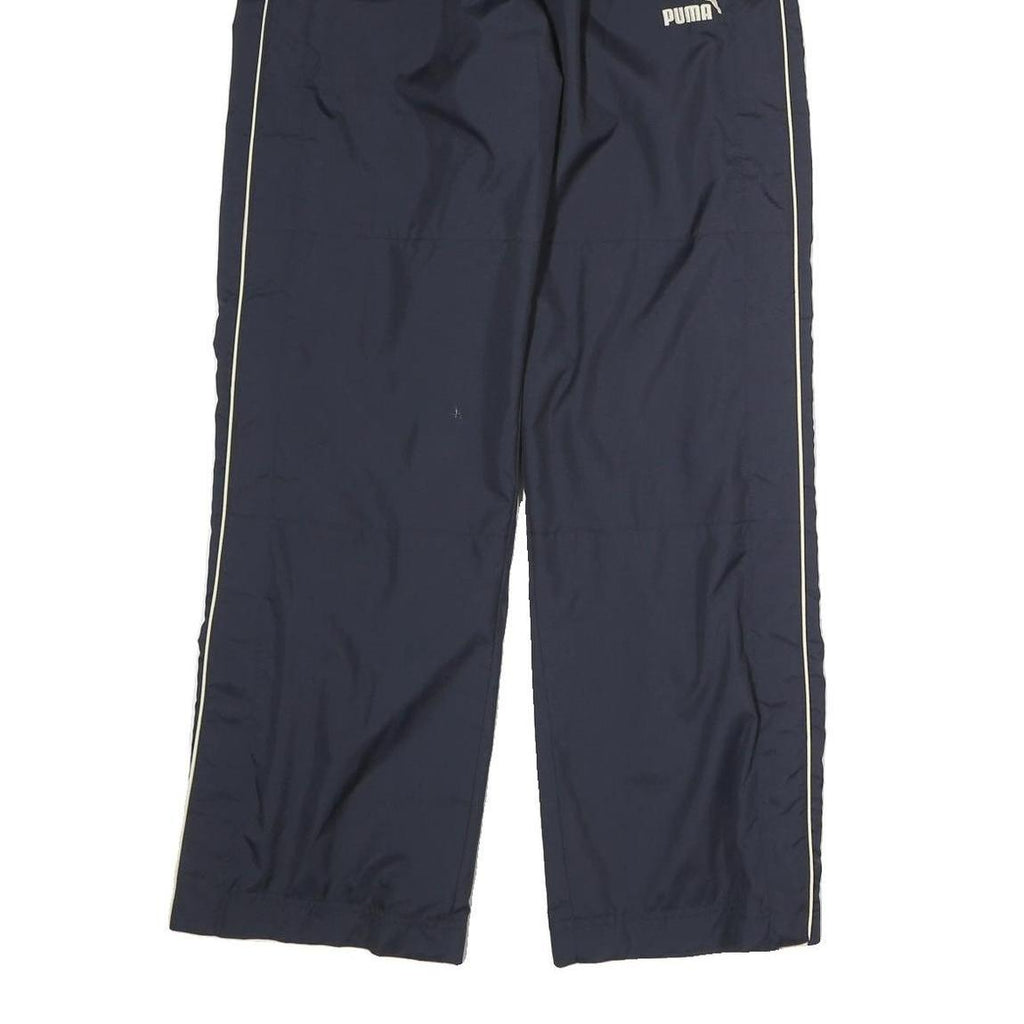 PUMA Mens Joggers Navy Blue Slim Straight S W29 L30 Track Pants Sportswear