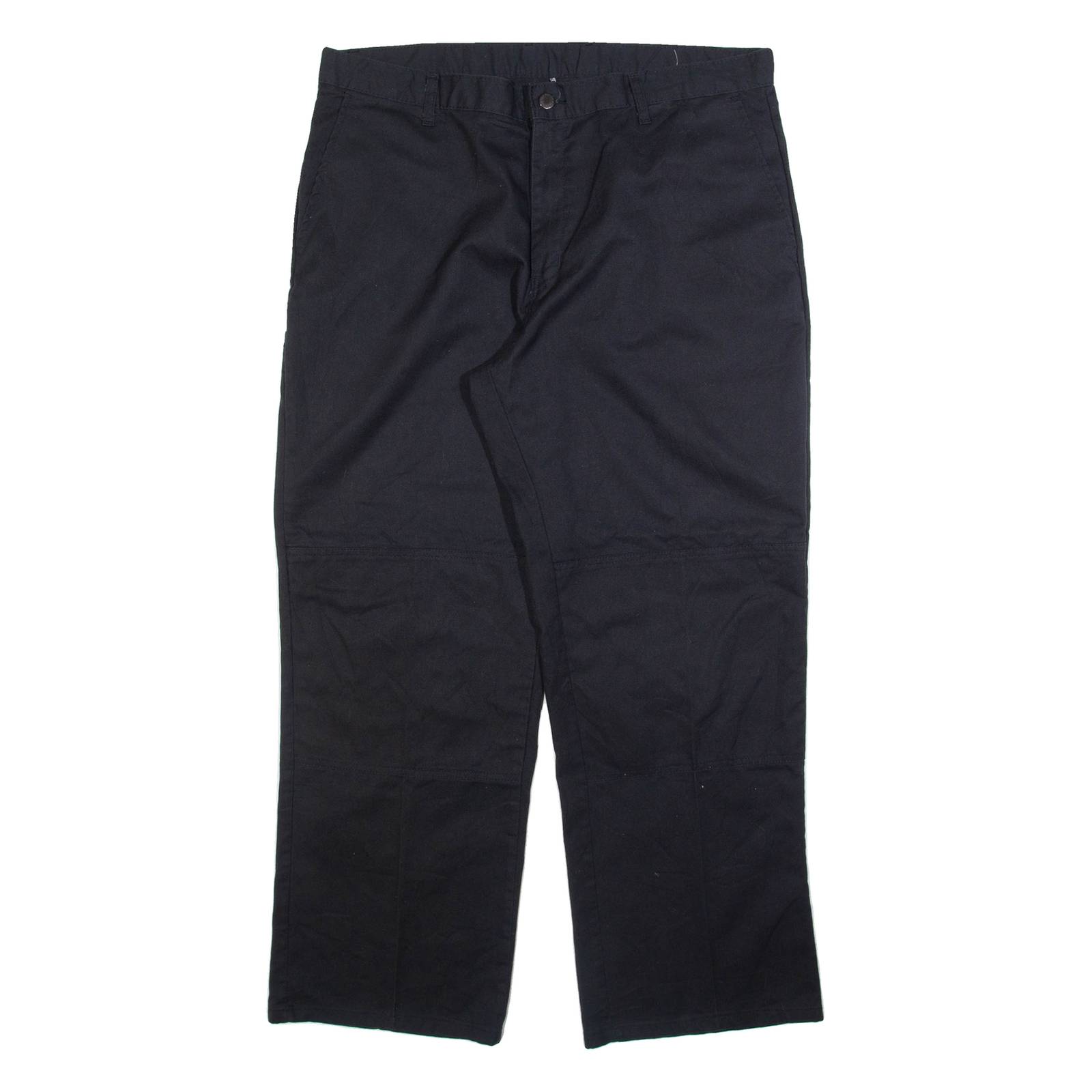 DICKIES Mens Trousers Black Relaxed Straight W38 L29