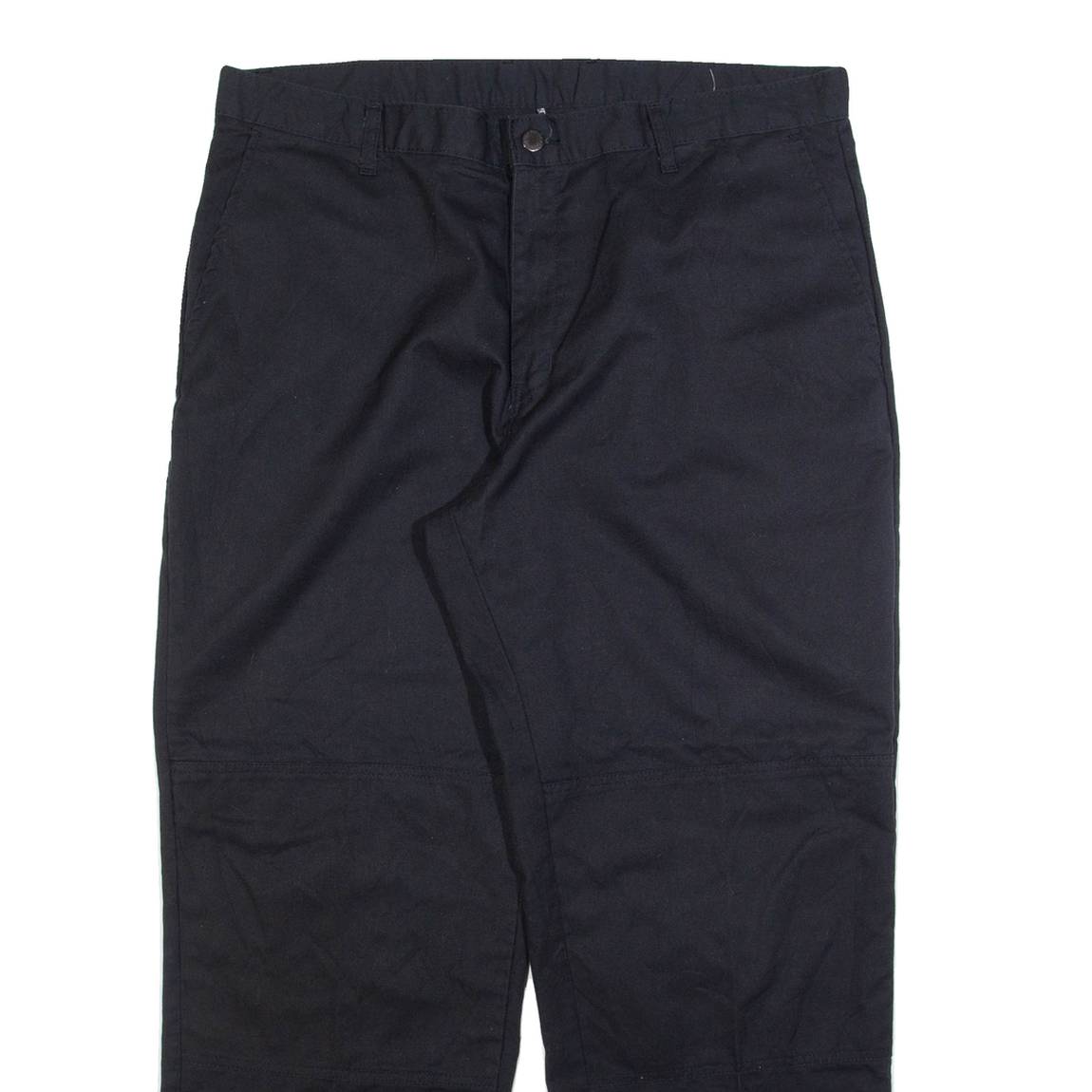 DICKIES Mens Trousers Black Relaxed Straight W38 L29