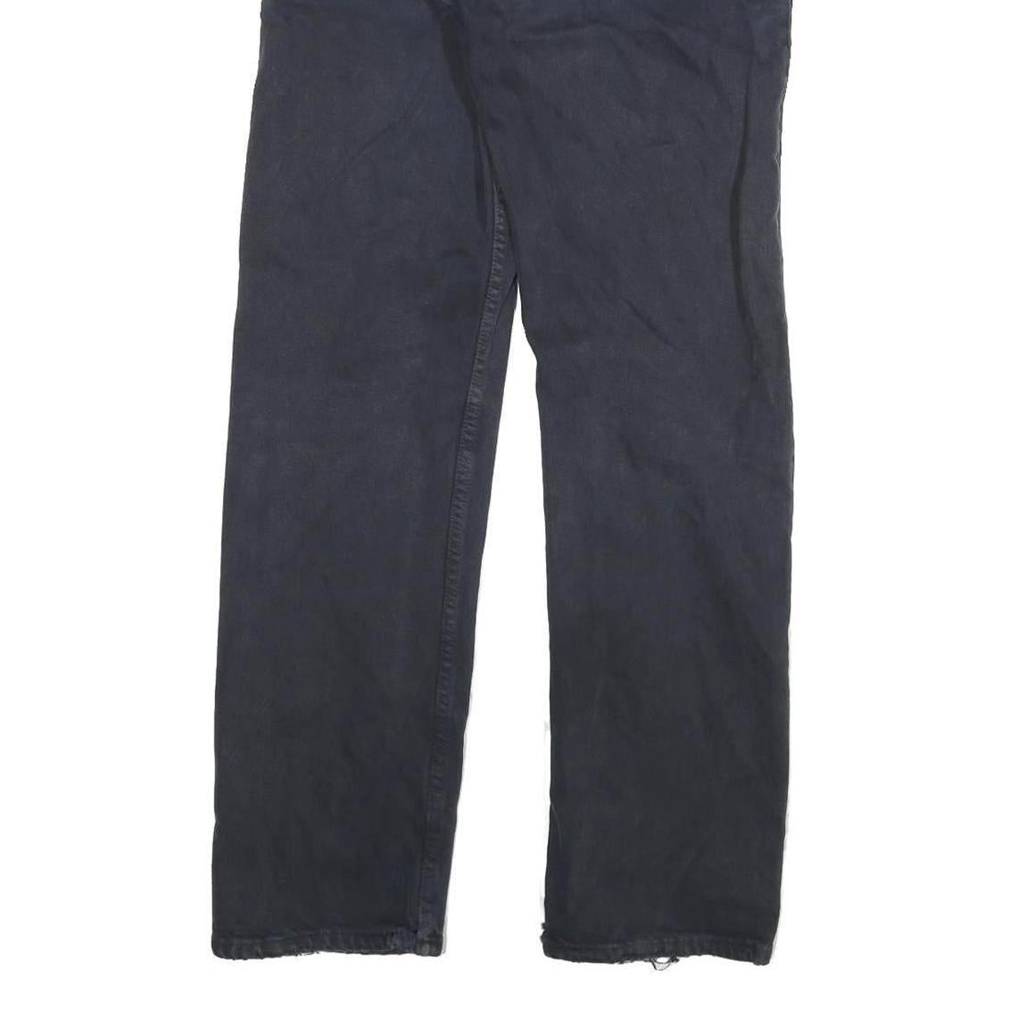 LEVI'S 501 Mens Jeans Blue Cotton Blend Regular Straight Button W28 L31 Classic